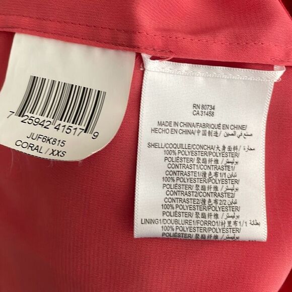 BCBGMaxAzria Rosette Hem Racerback Tunic Top NEW XXS - Picture 13 of 13